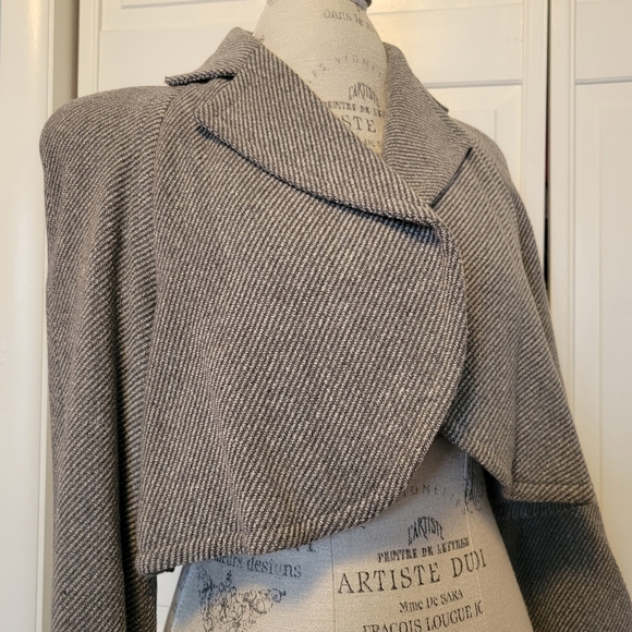 Vintage Georges Marciano (pre-Guess) Wool Blend Cropped Jacket - Picture 9 of 15
